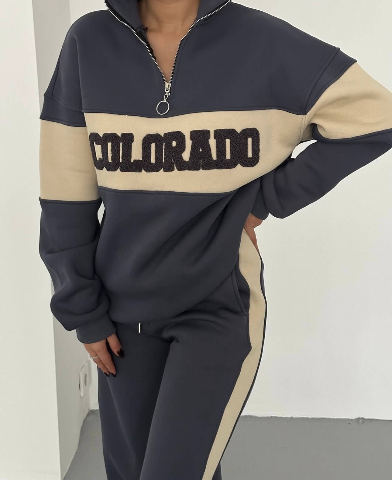 Colorado Yarım Fermuarlı Eşofman Takımı