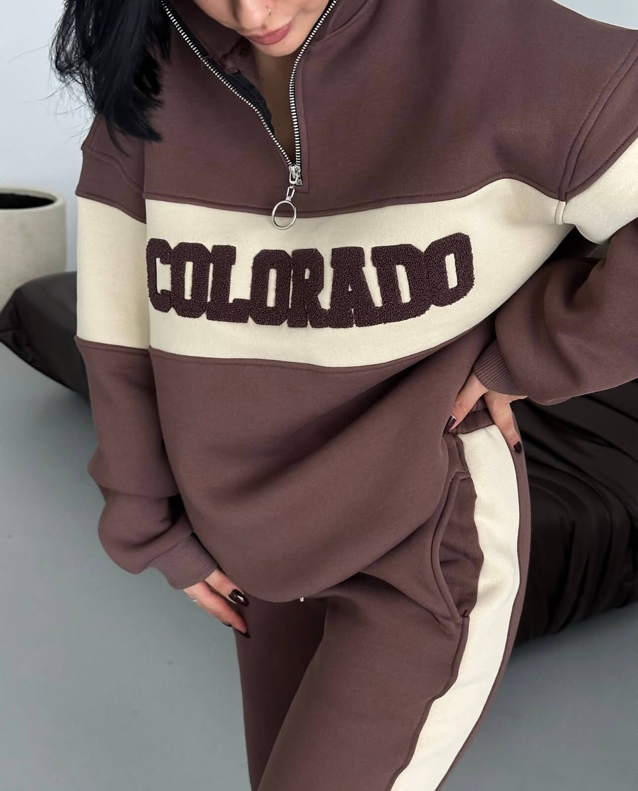 Colorado Yarım Fermuarlı Eşofman Takımı