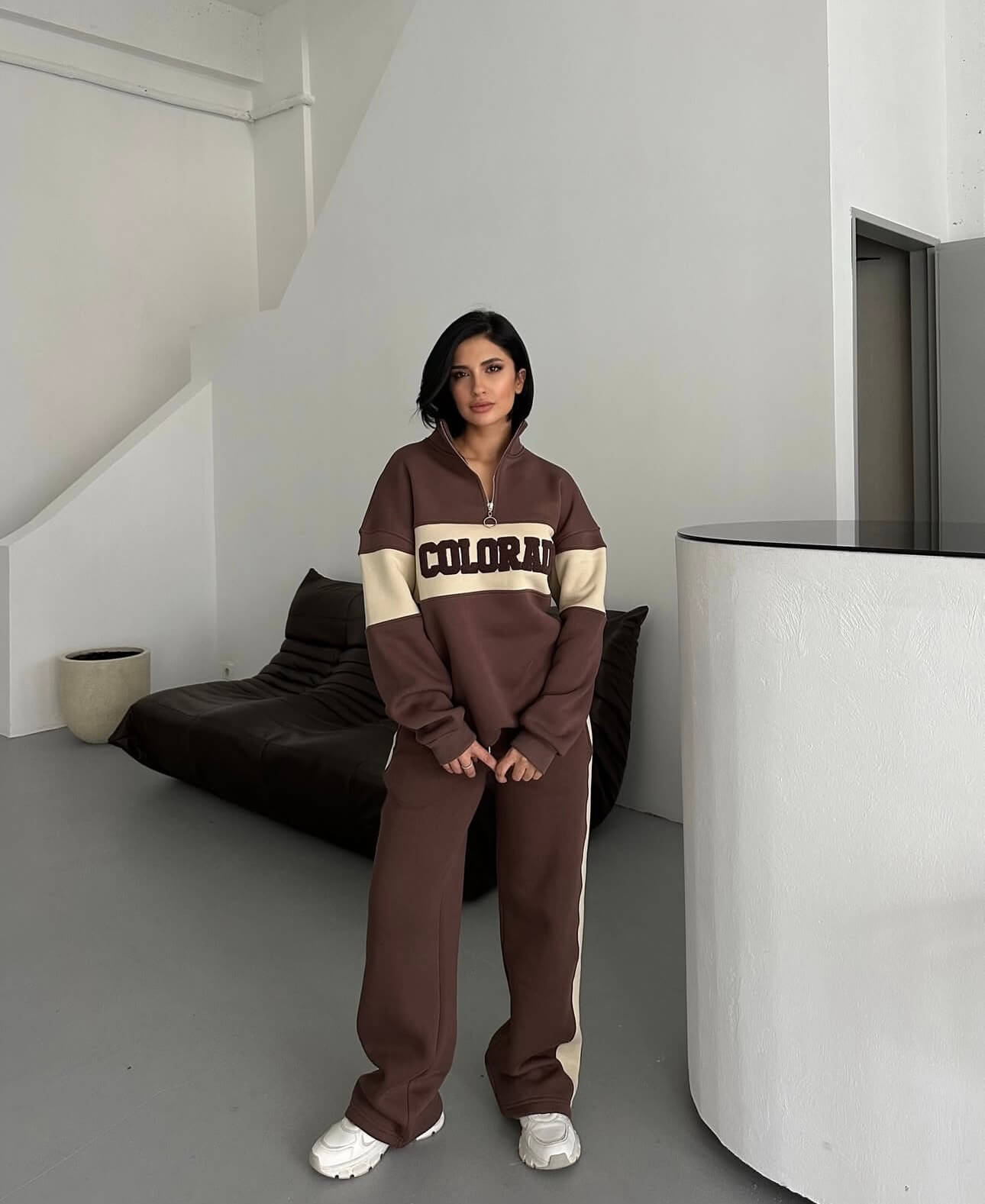 Colorado Yarım Fermuarlı Eşofman Takımı