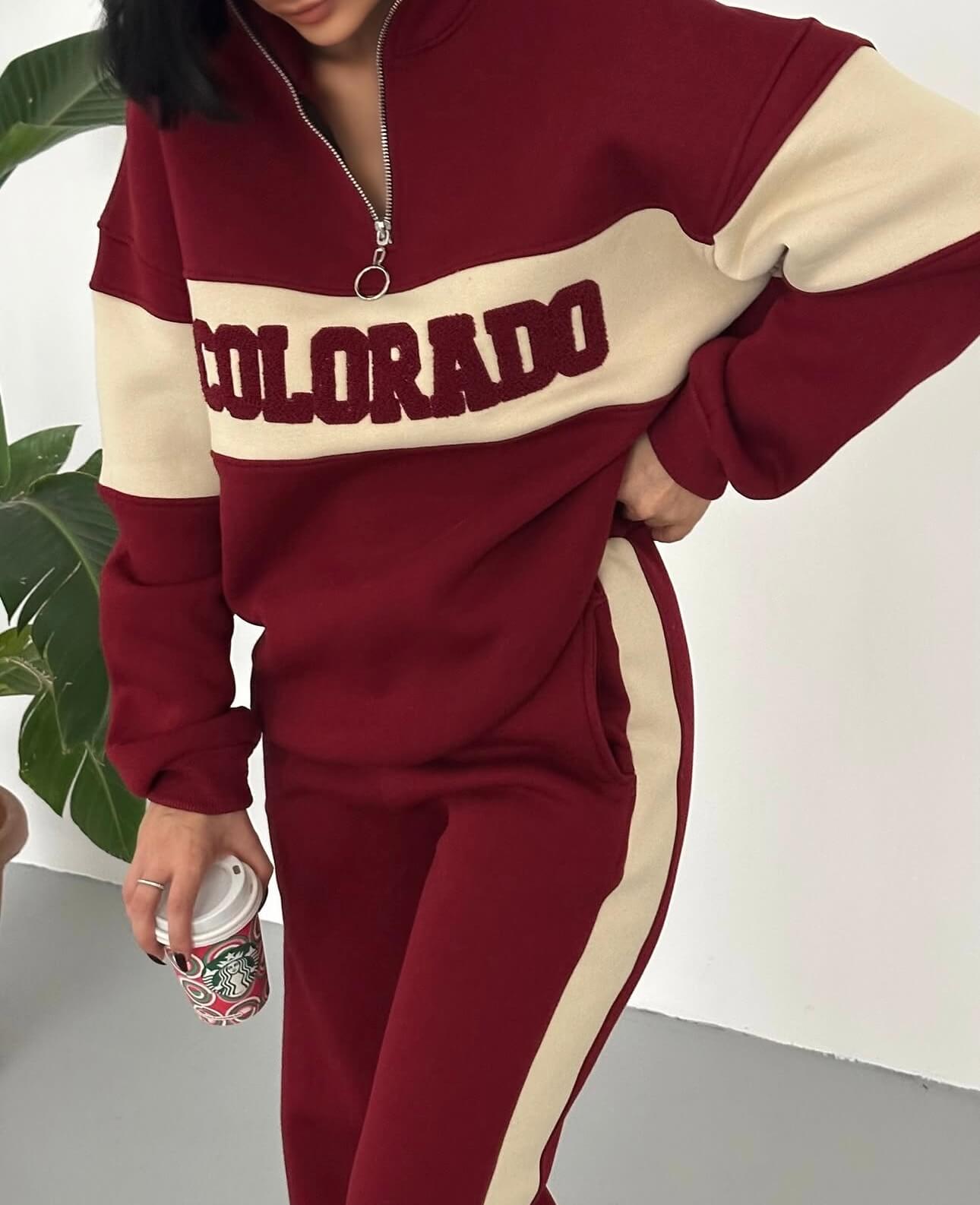 Colorado Yarım Fermuarlı Eşofman Takımı