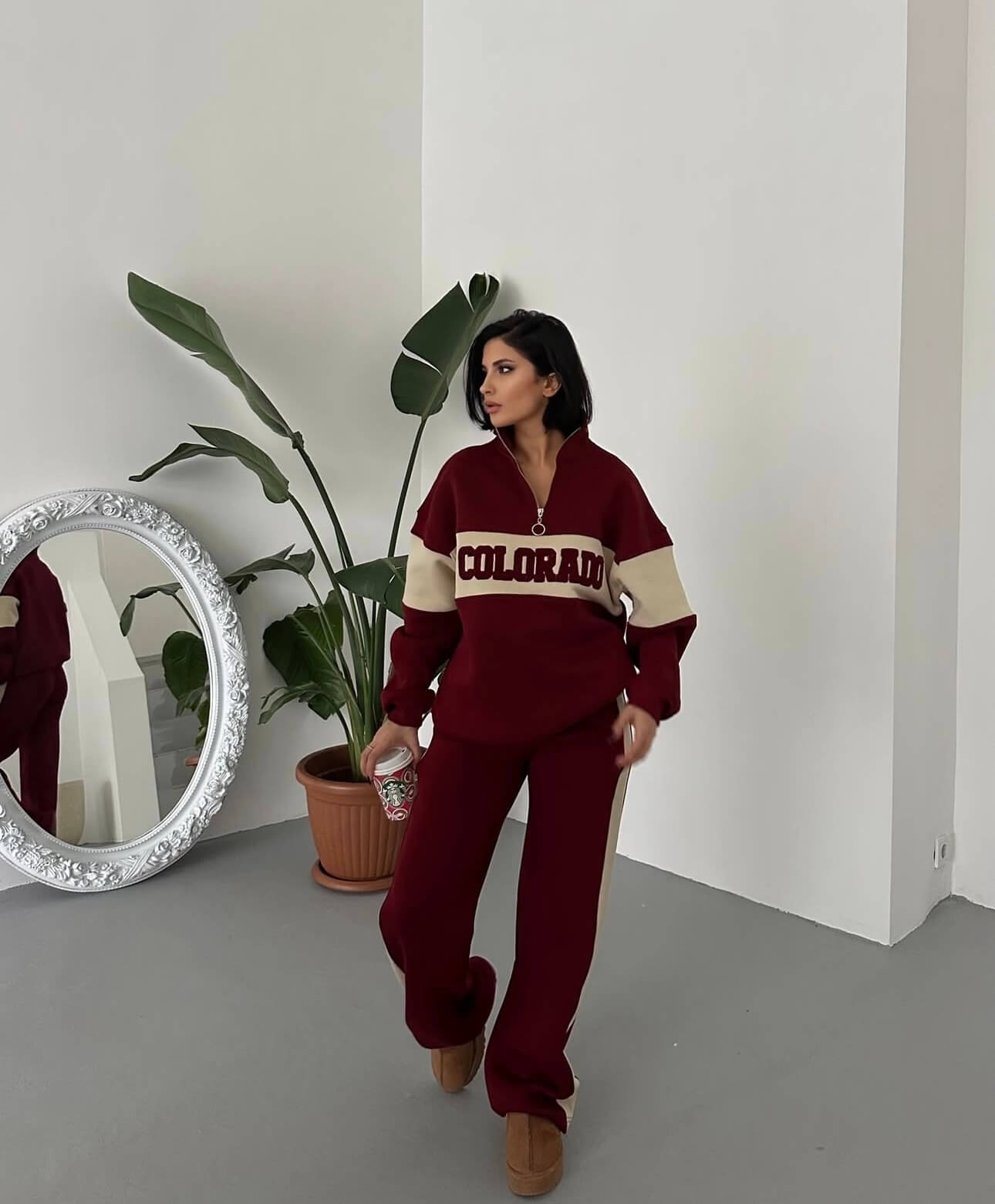 Colorado Yarım Fermuarlı Eşofman Takımı