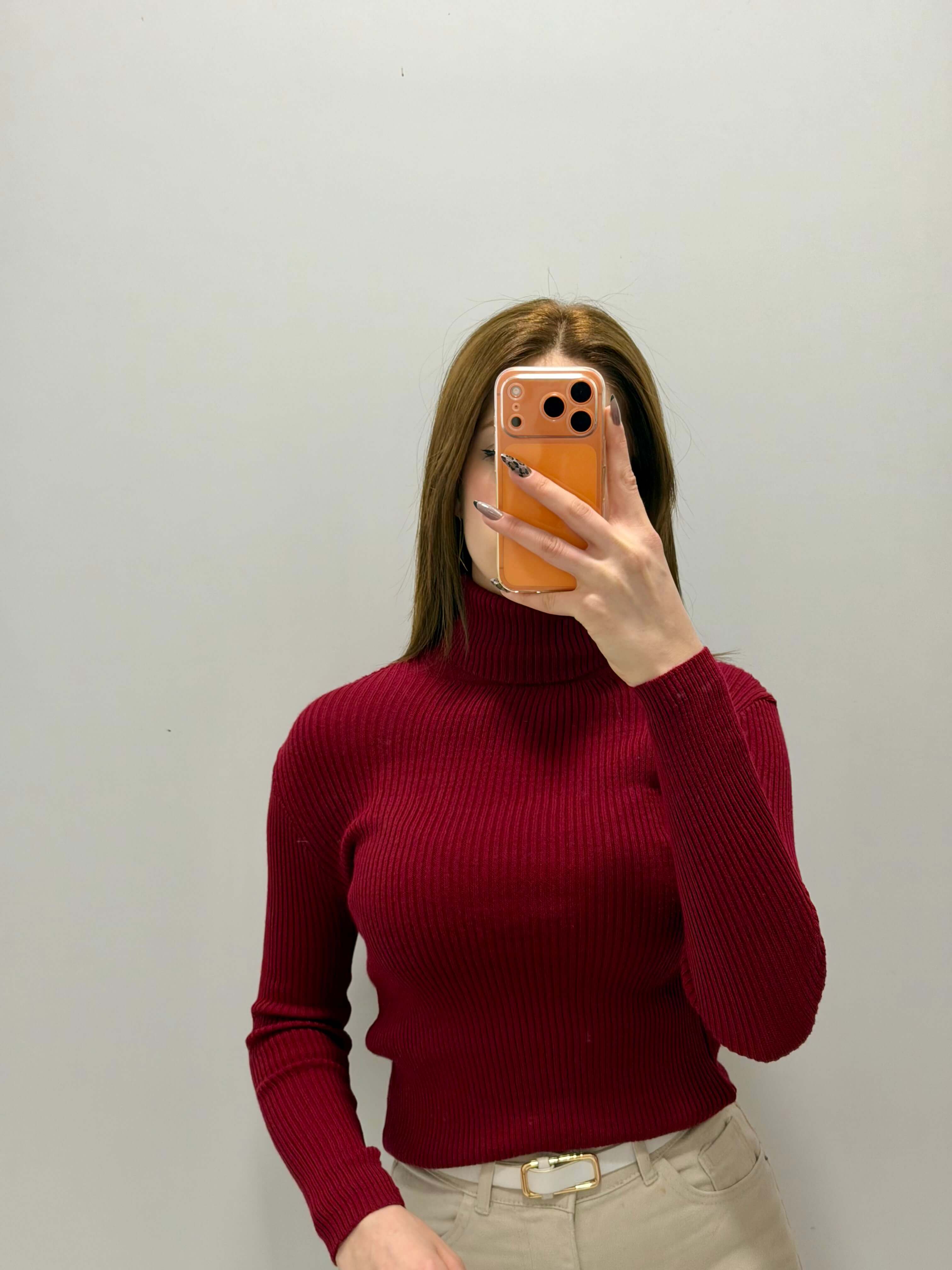 Boğazlı Triko Kazak