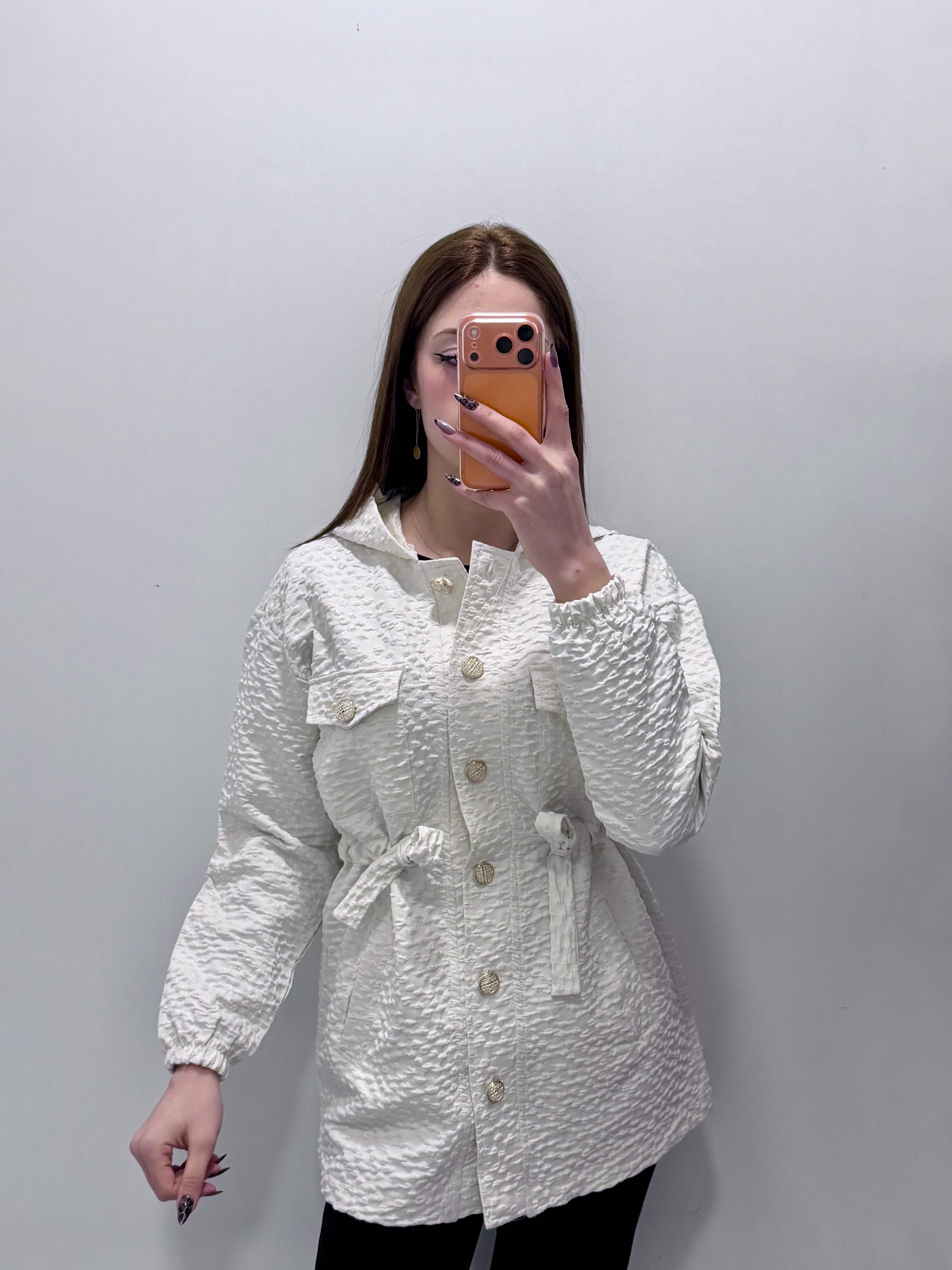 Düğmeli Kapitone Tunik