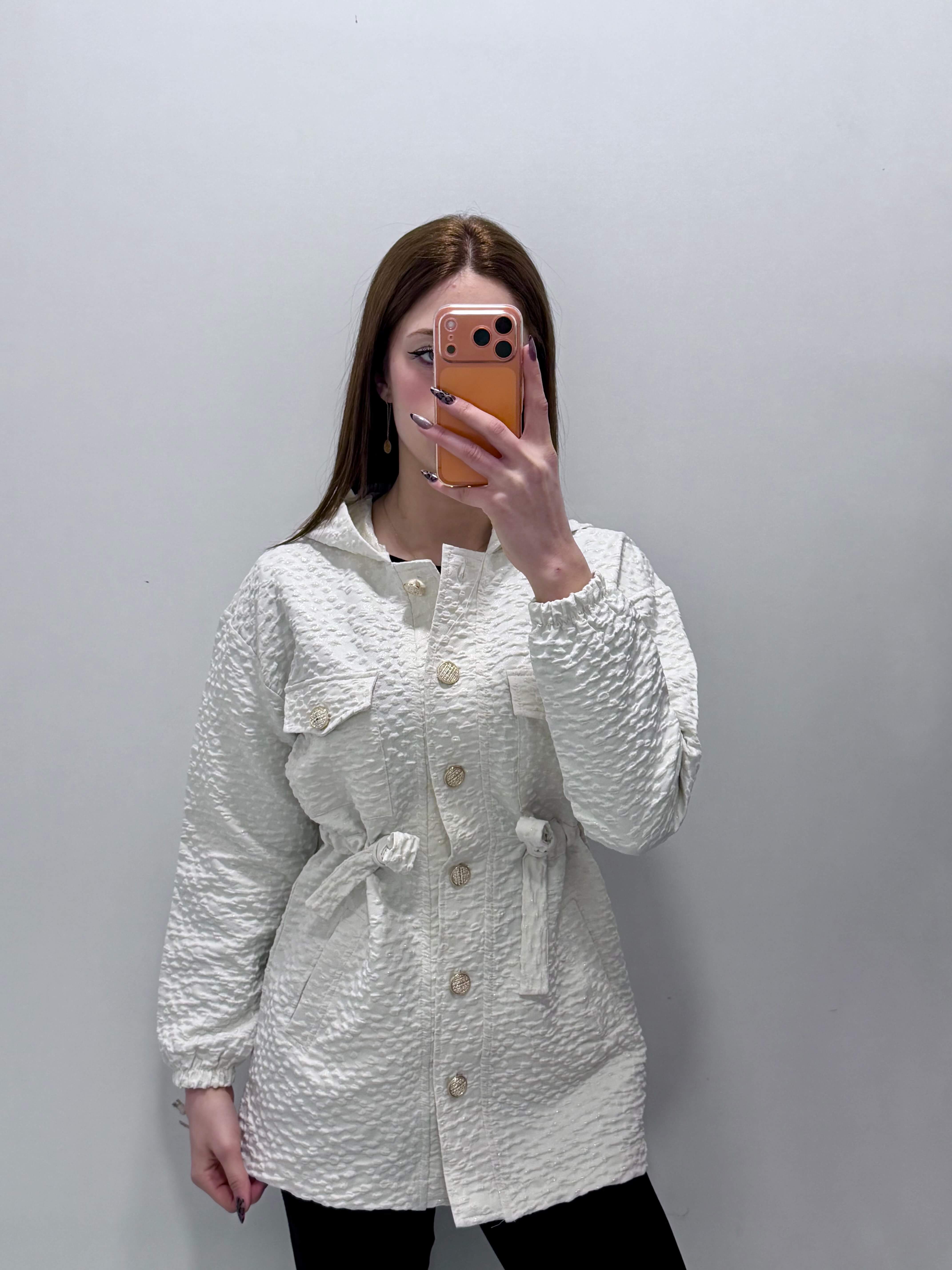 Düğmeli Kapitone Tunik