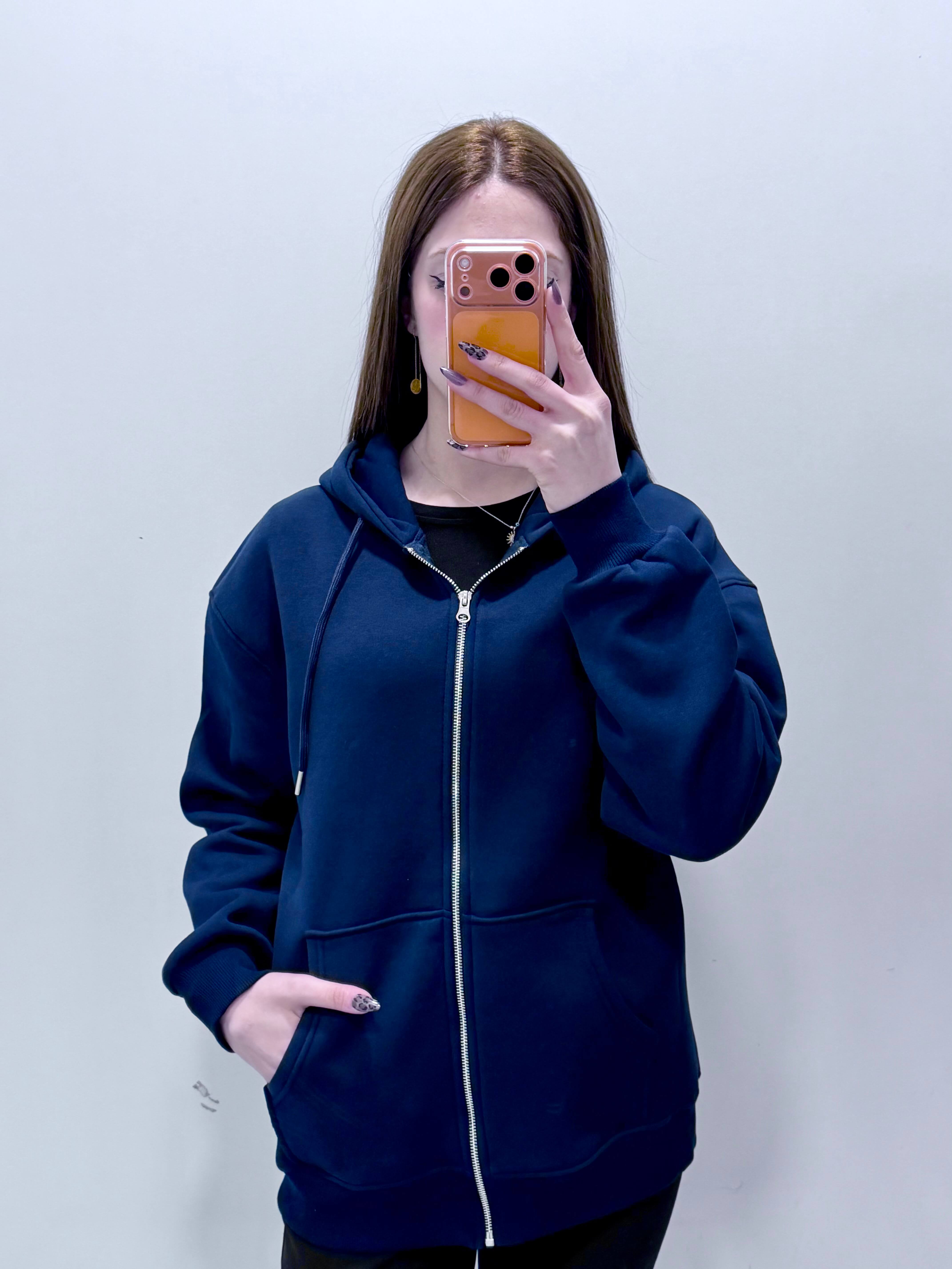 Oversize Sweat Hırka