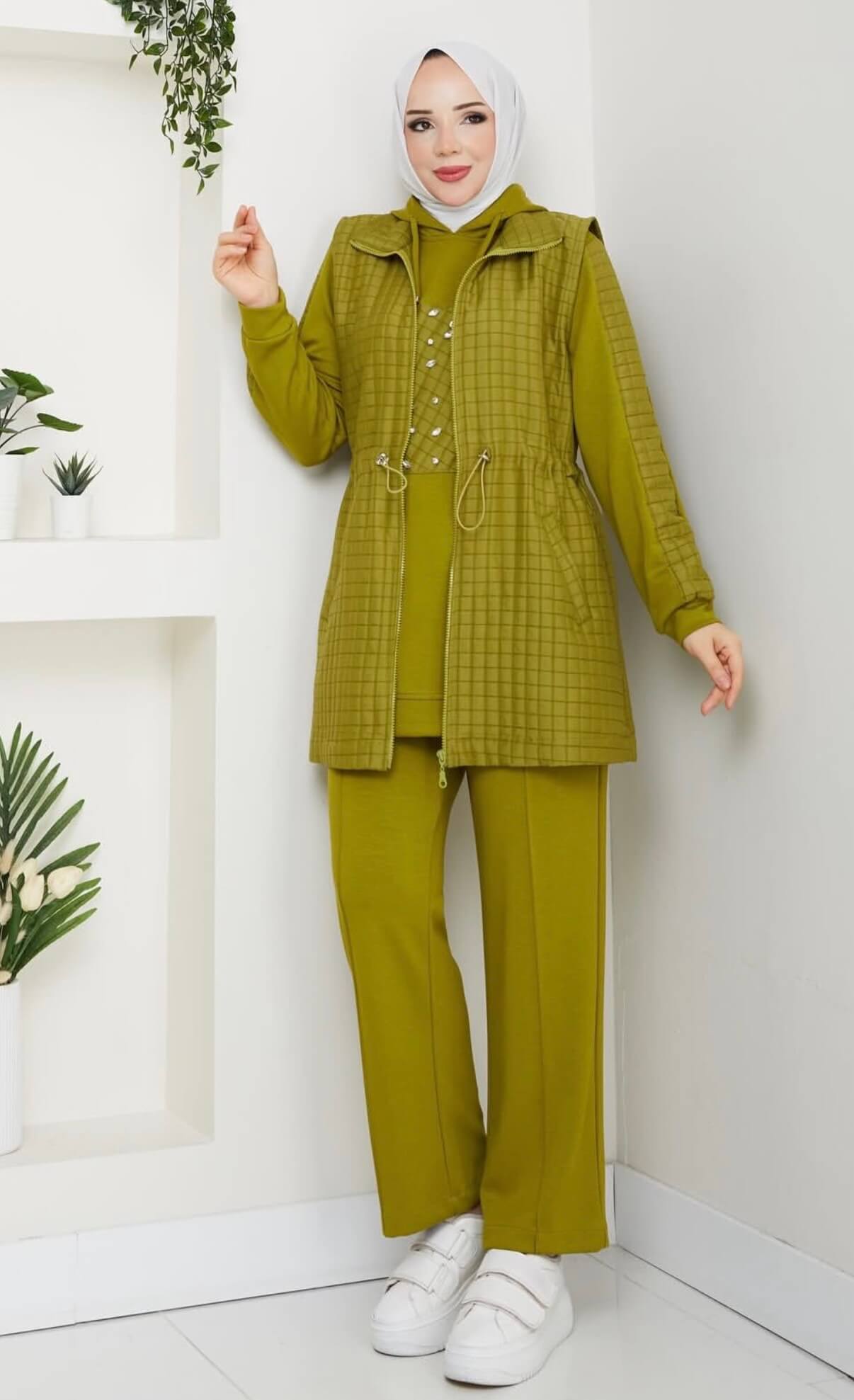 3'lü Belden Sıkmalı Takım