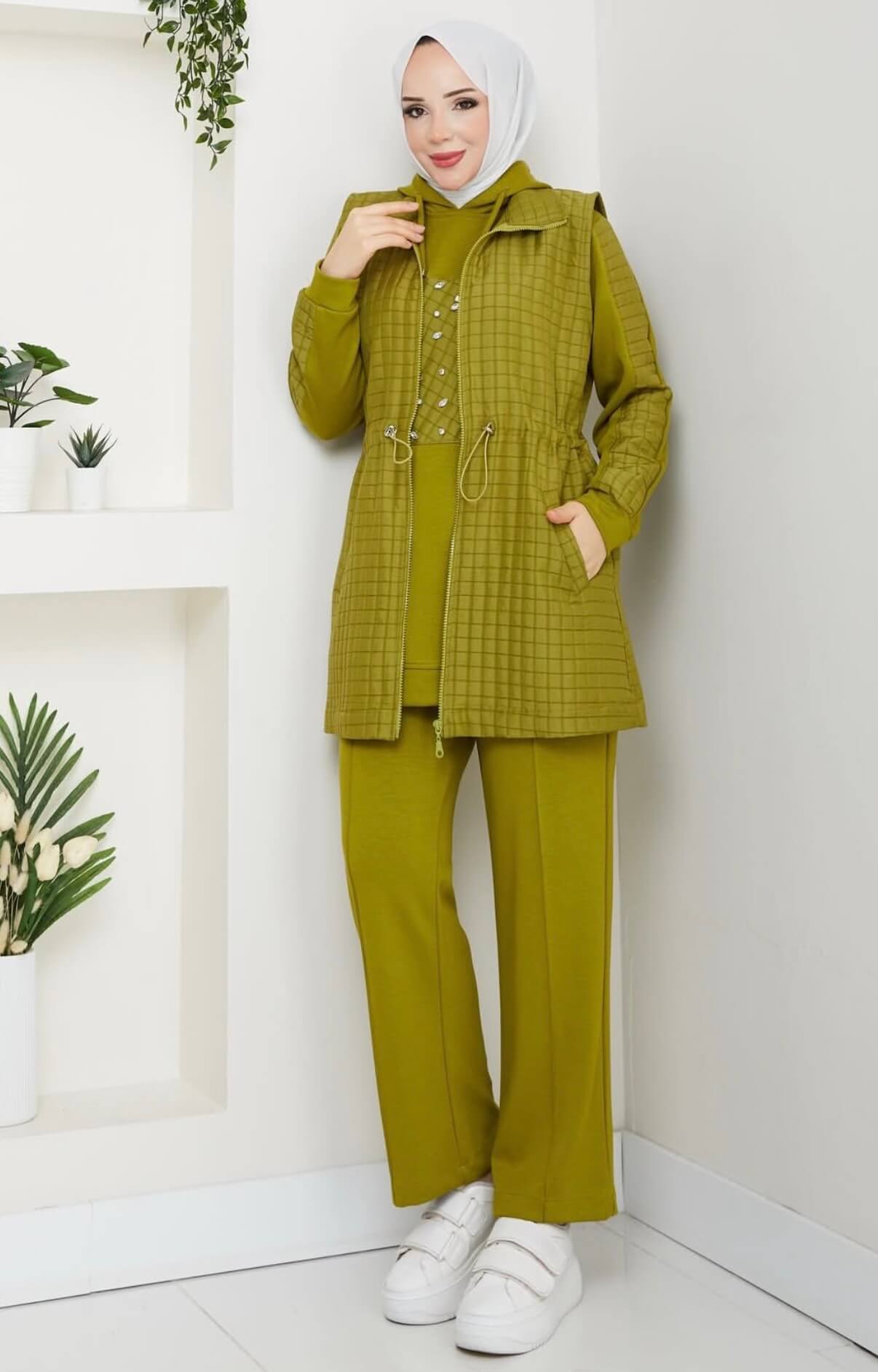 3'lü Belden Sıkmalı Takım