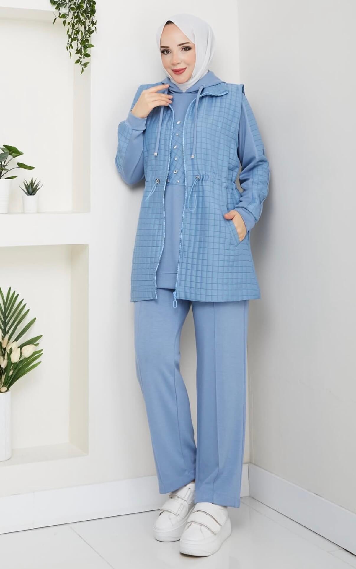 3'lü Belden Sıkmalı Takım