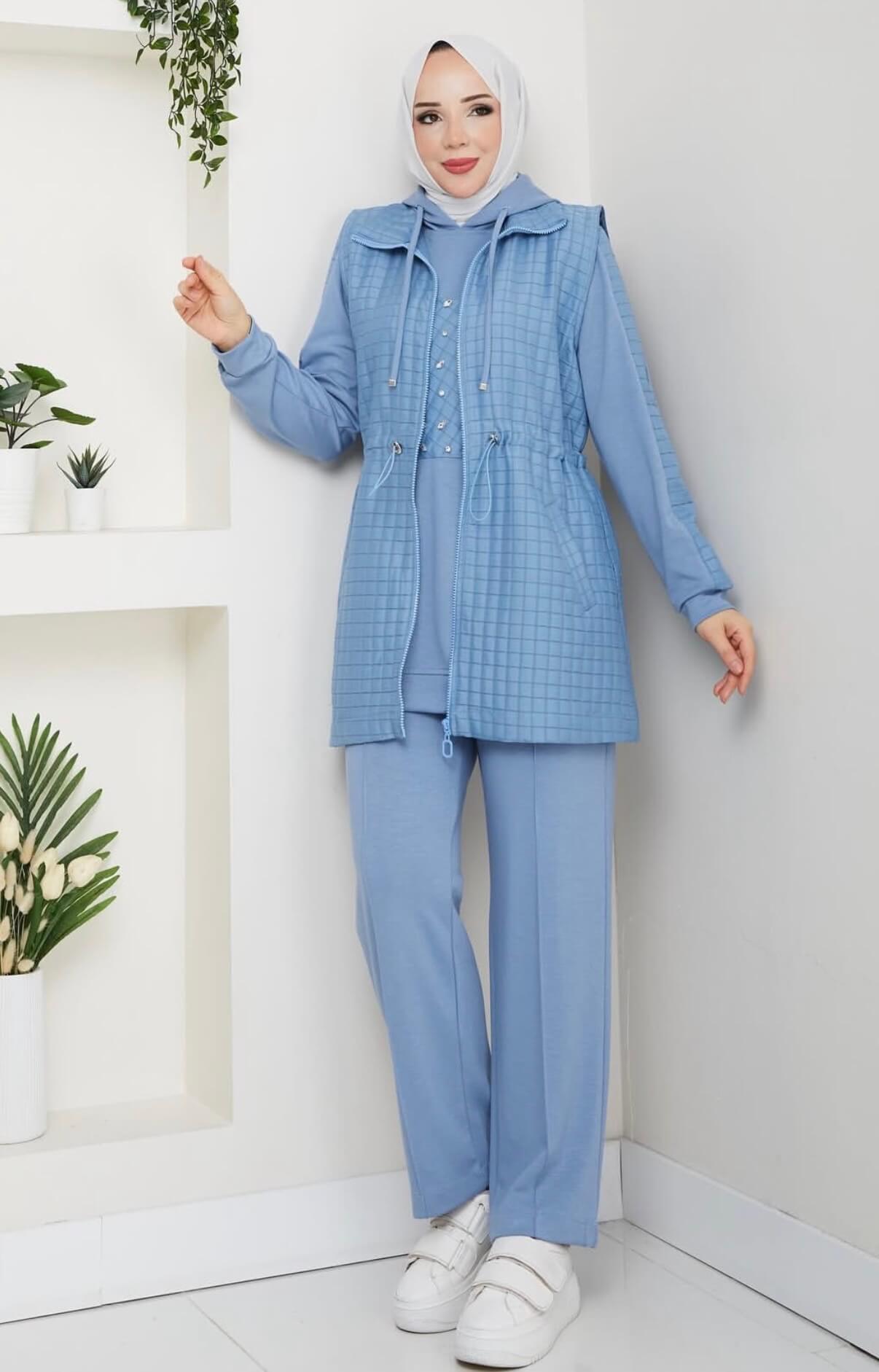 3'lü Belden Sıkmalı Takım